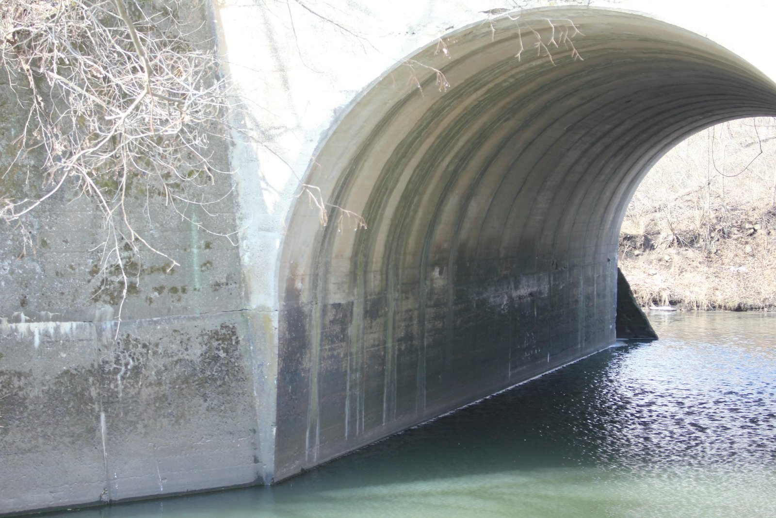 West abutment